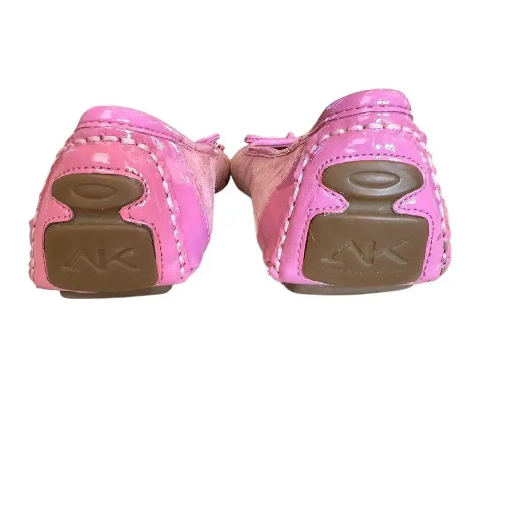 Anne Klein Sport Women's Pink Ballet Flats Size 7.5 Sparkly Bow Casual - Picture 7 of 13